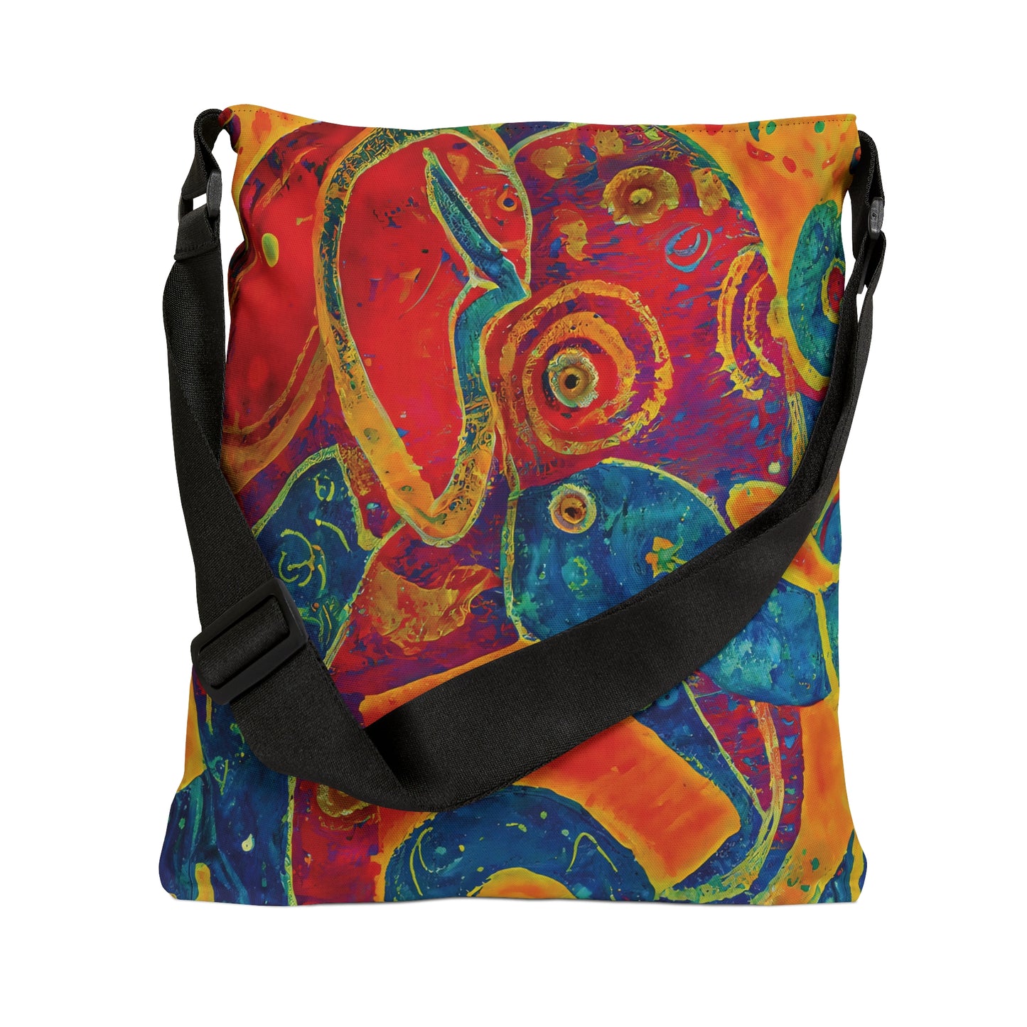 Elephant Regalia Adjustable Tote Bag
