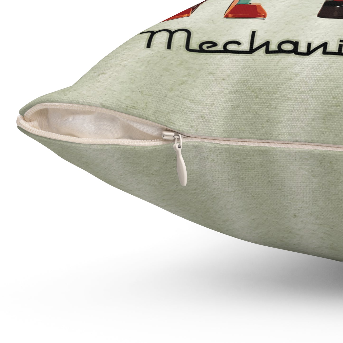 3 Wise Robots Spun Polyester Square Pillow