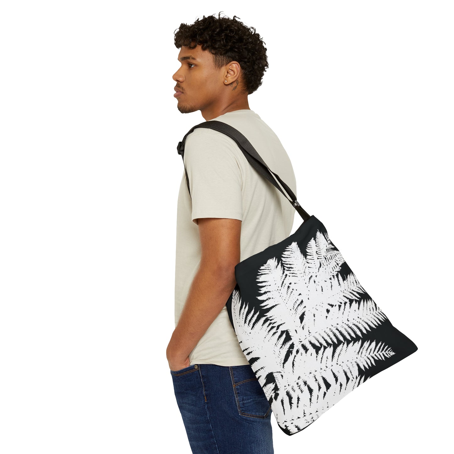 Tree Fern Adjustable Tote Bag