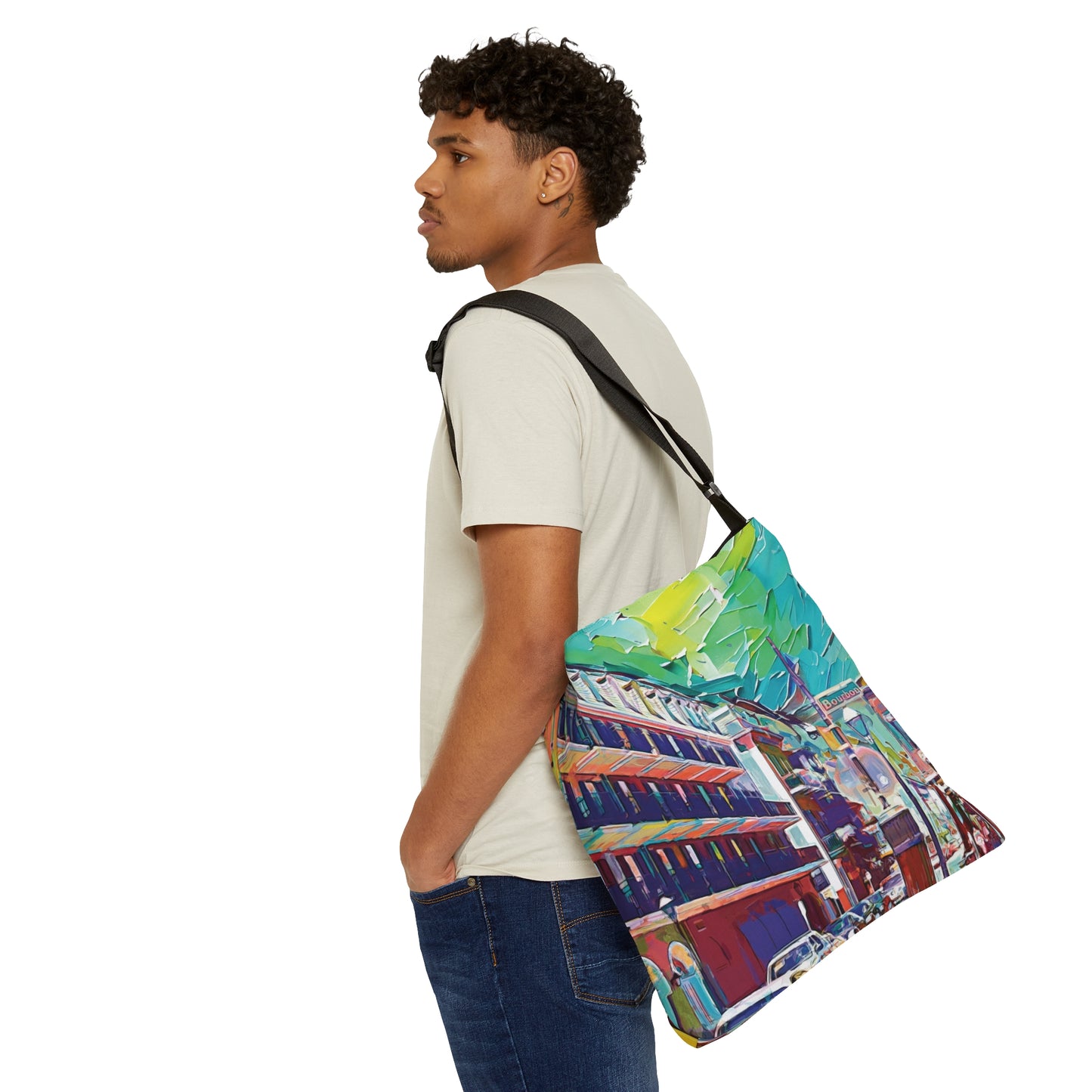 The French Quarter Adjustable Tote Bag