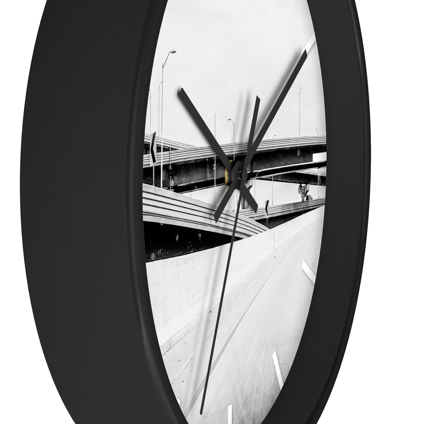 Life is a black and white Wall Clock - vrmediadecor.vrmedia.com.au