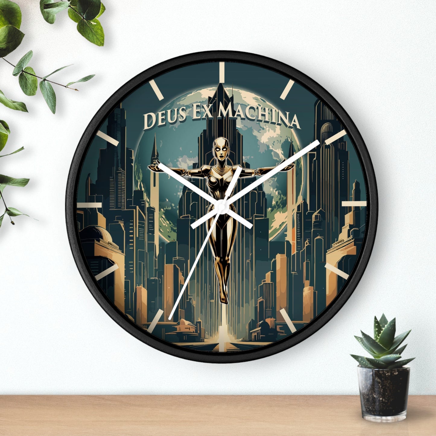 Deus Ex Machina Wall Clock - vrmediadecor.vrmedia.com.au