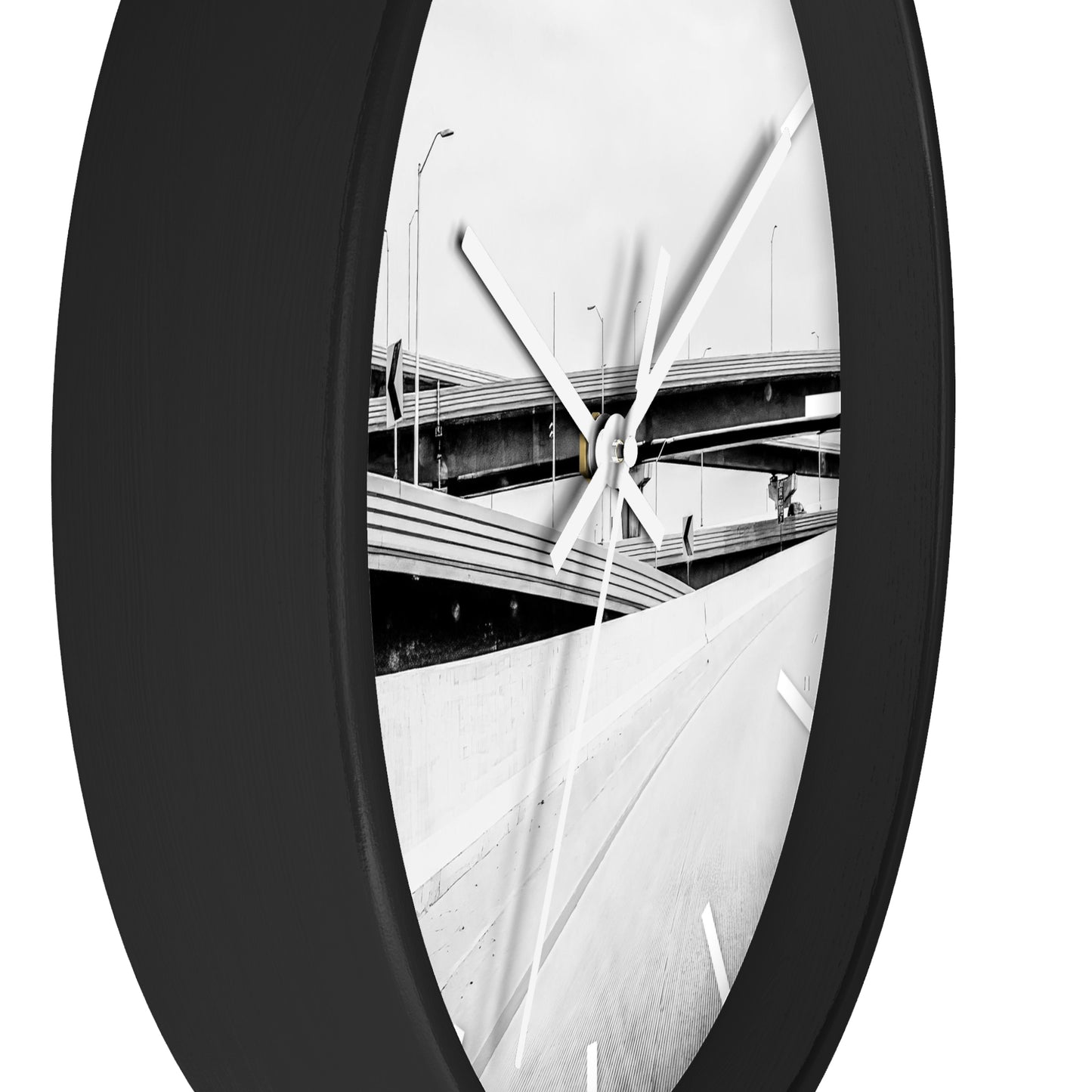 Life is a black and white Wall Clock - vrmediadecor.vrmedia.com.au