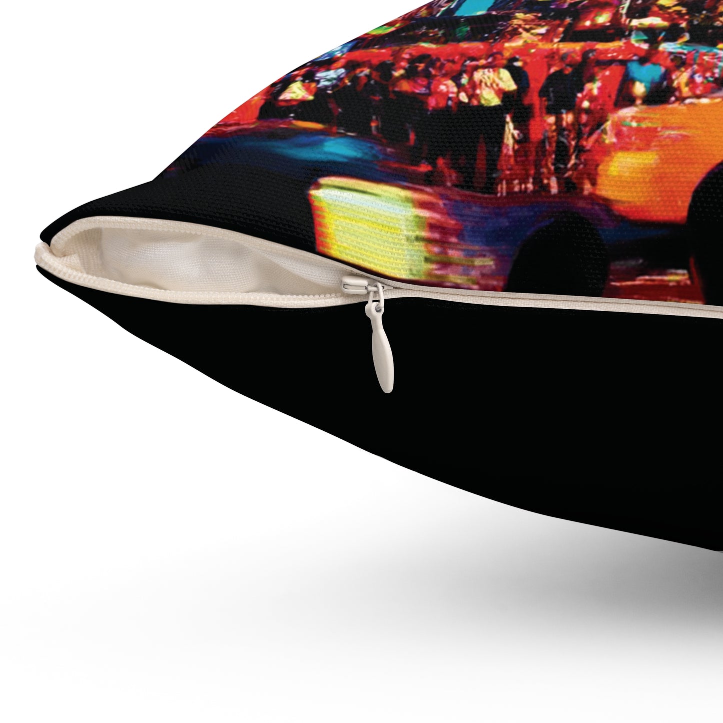 Penn Station NYC Spun Polyester Square Pillow