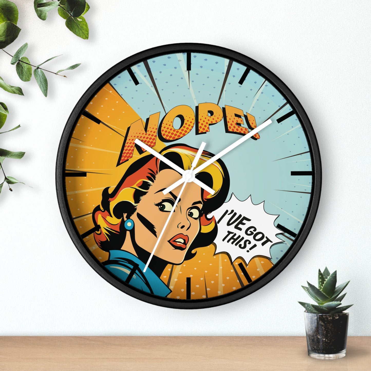 I've got this! - Wall Clock - vrmediadecor.vrmedia.com.au
