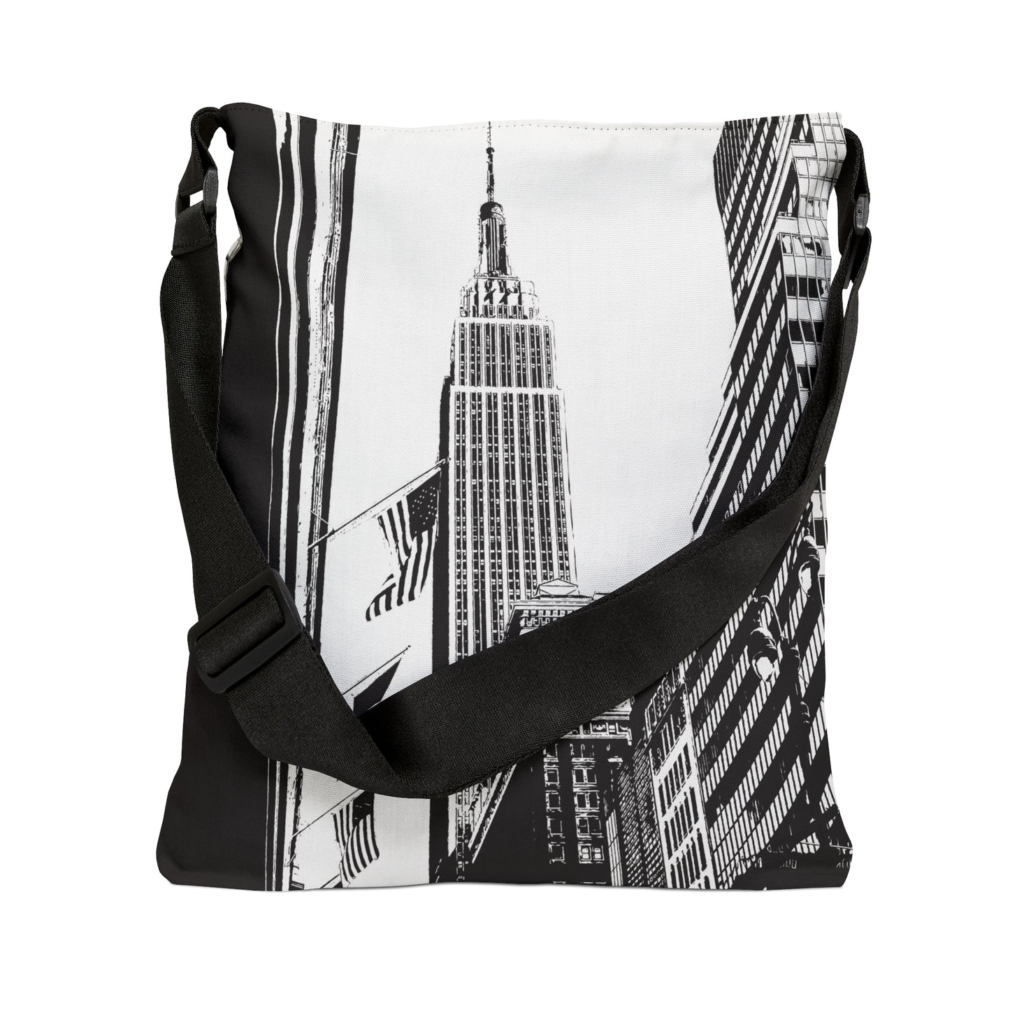 Manhattan New York Adjustable Tote Bag