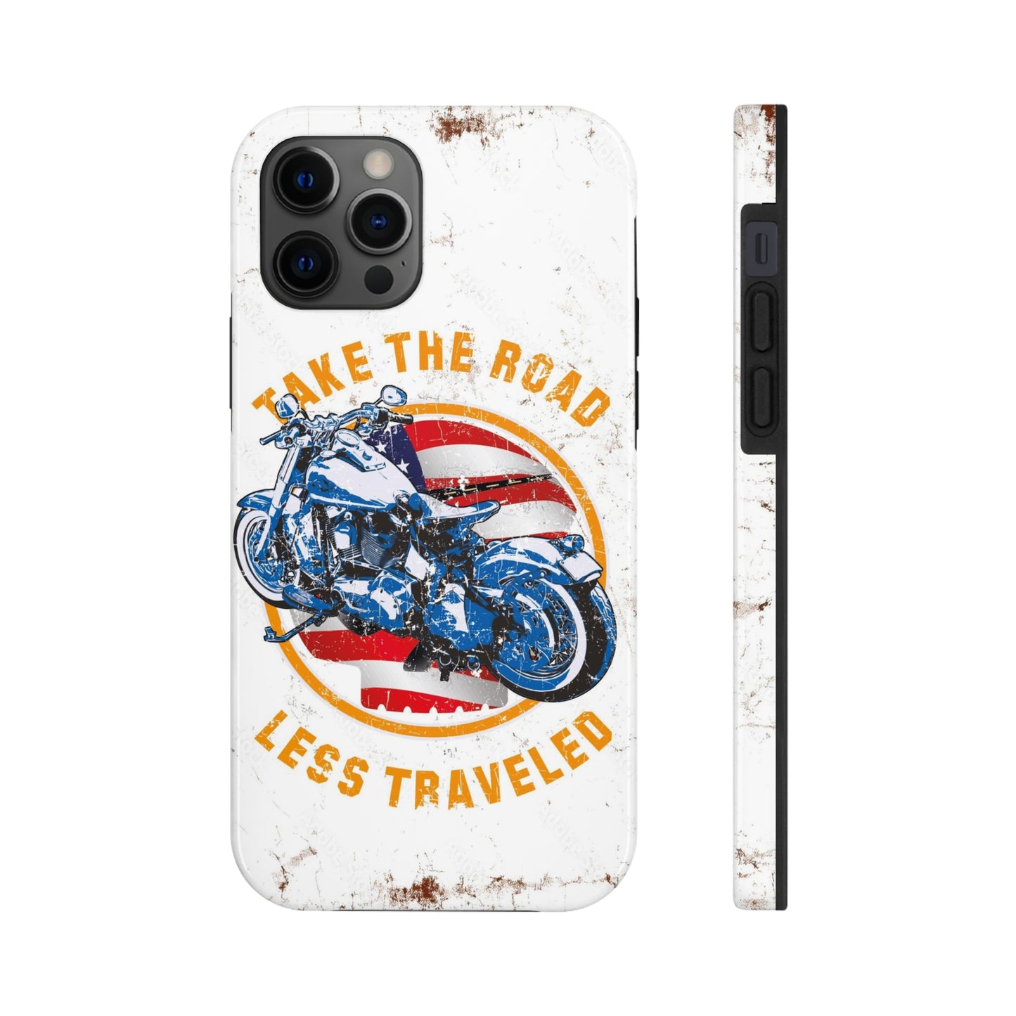 Take the road less traveled USA Version! Tough Phone Cases - vrmediadecor.vrmedia.com.au
