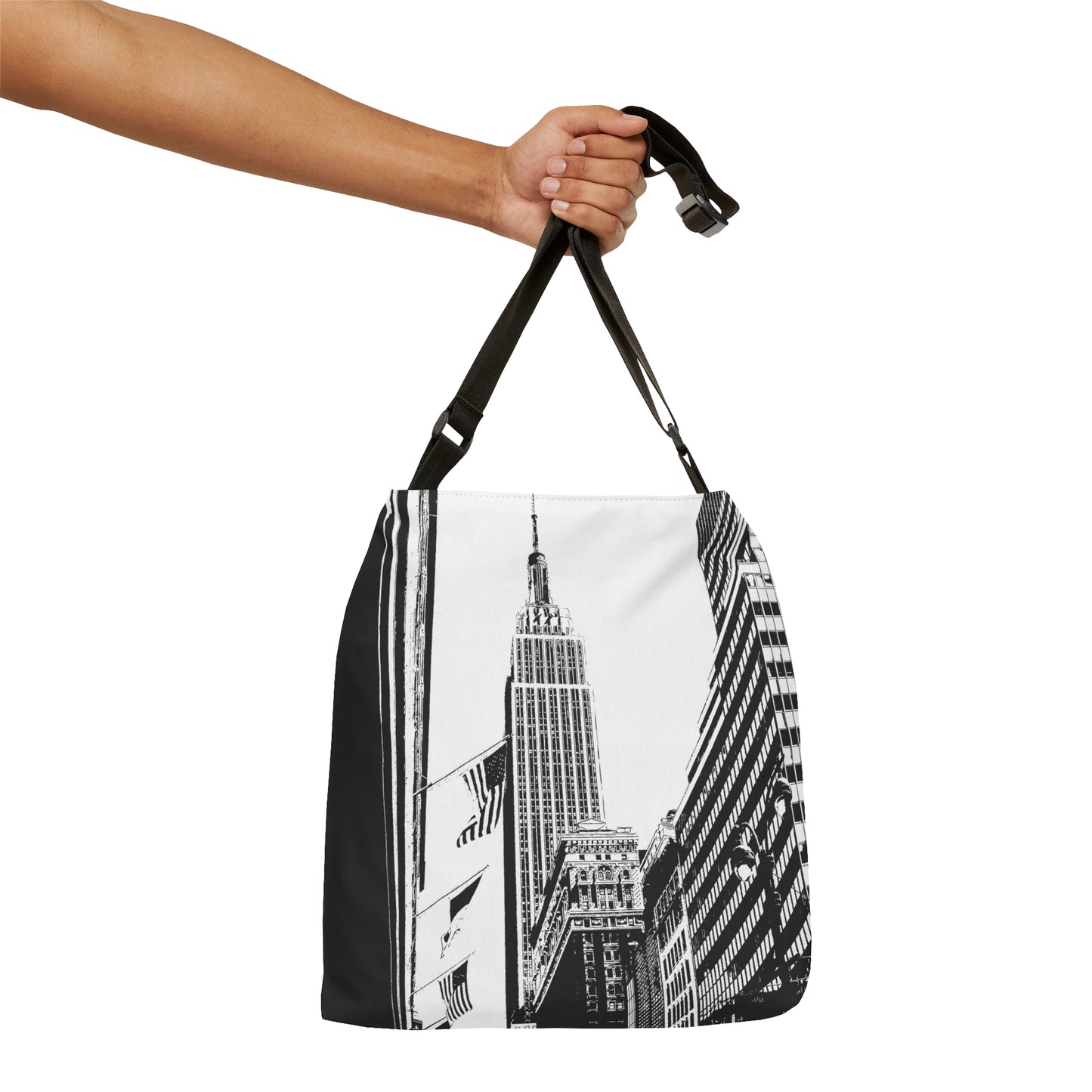 Manhattan New York Adjustable Tote Bag