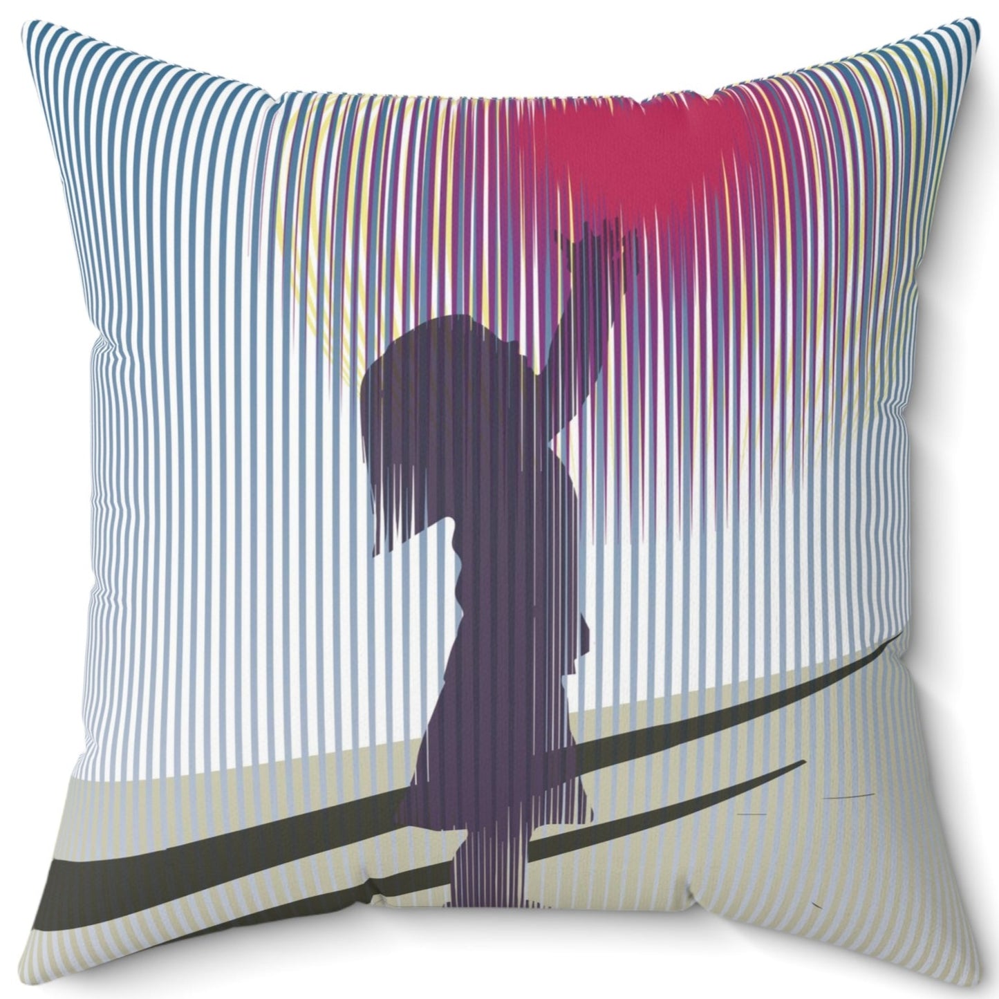 Reach Spun Polyester Square Pillow
