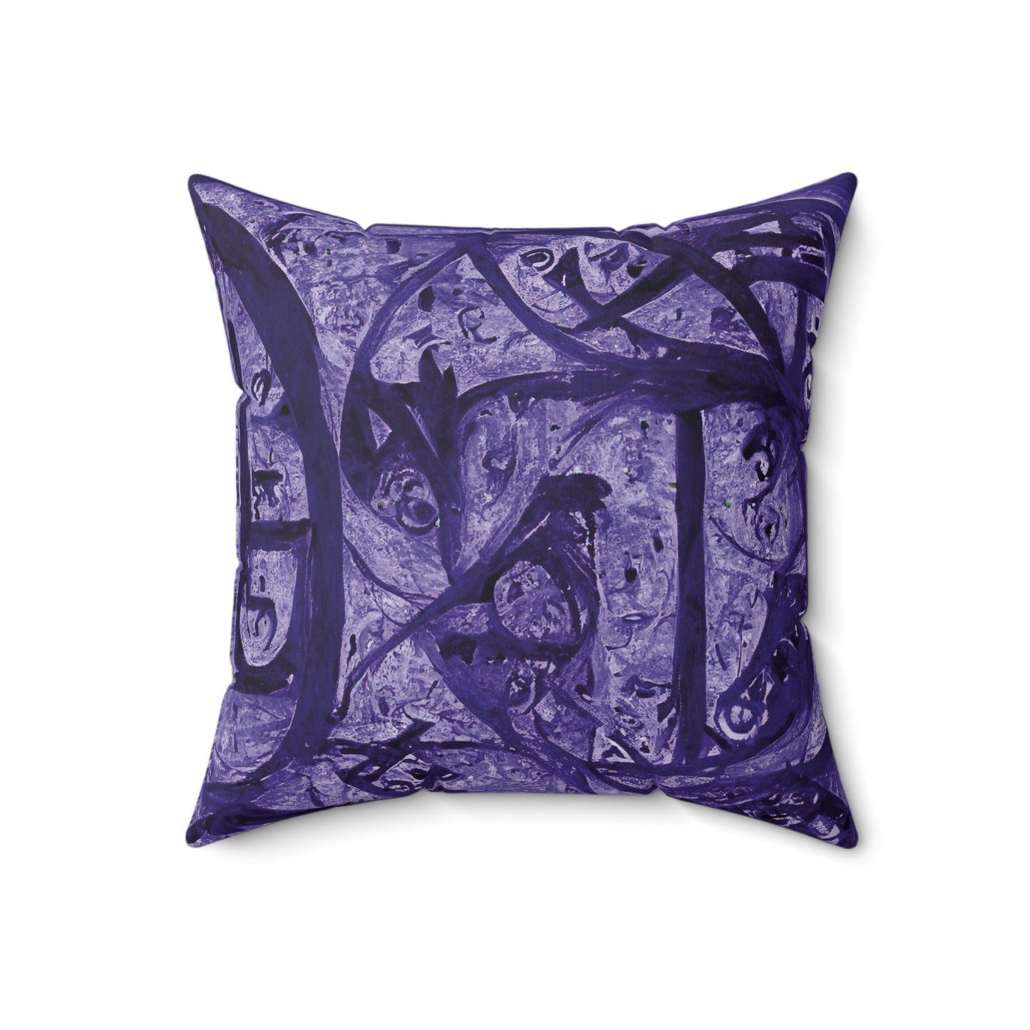Cycles of Strength Spun Polyester Square Pillow
