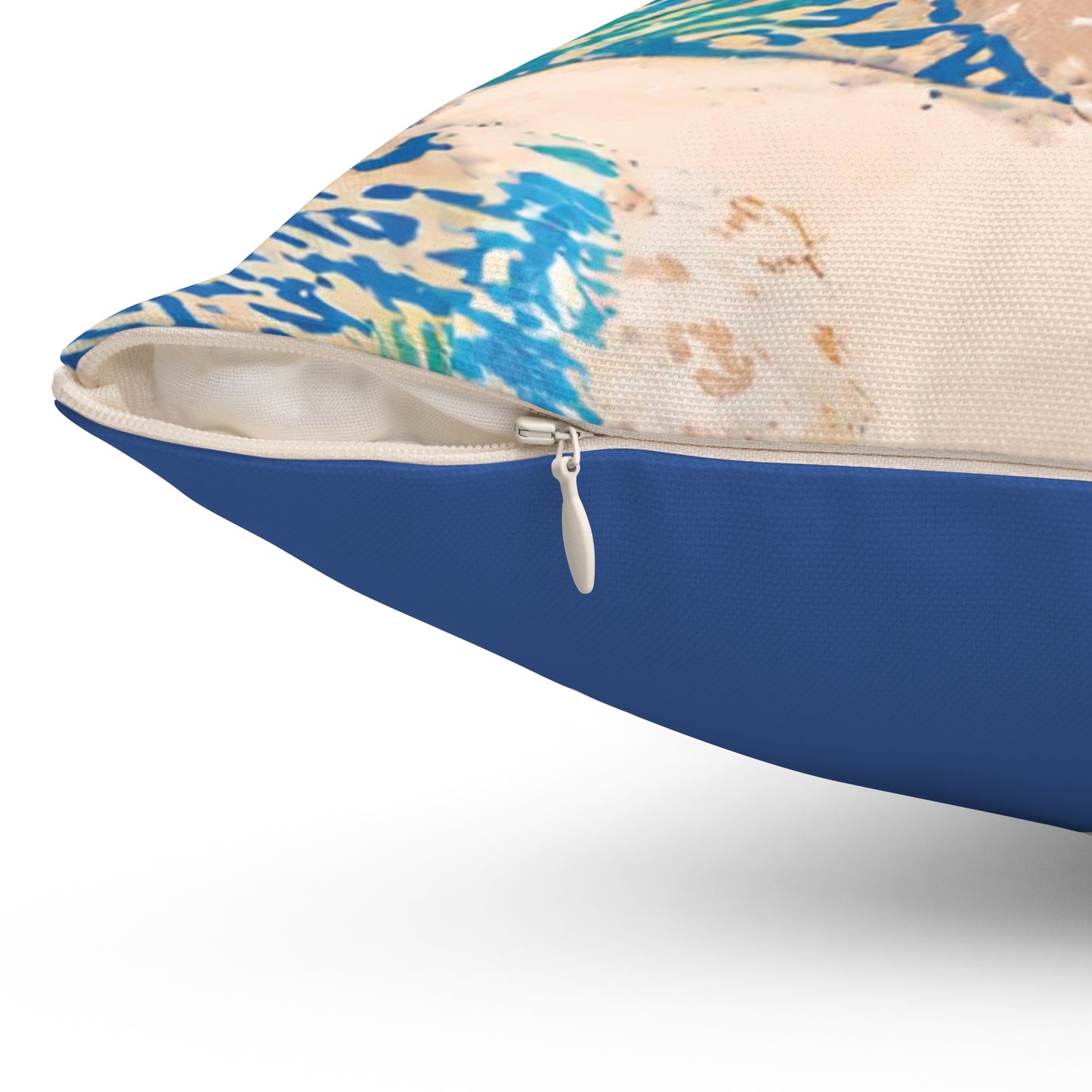 Starfish Spun Polyester Square Pillow