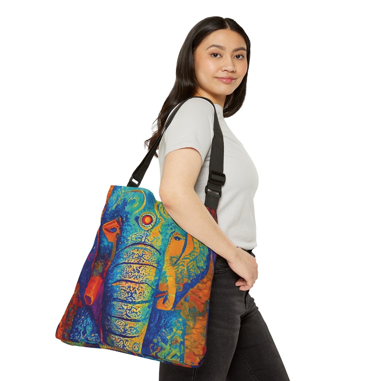 Mystic Mourning Adjustable Tote Bag