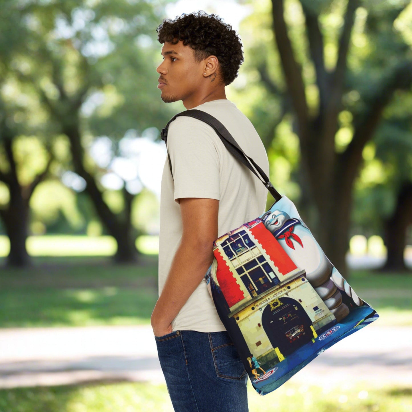 Hook & Ladder 8 Adjustable Tote Bag