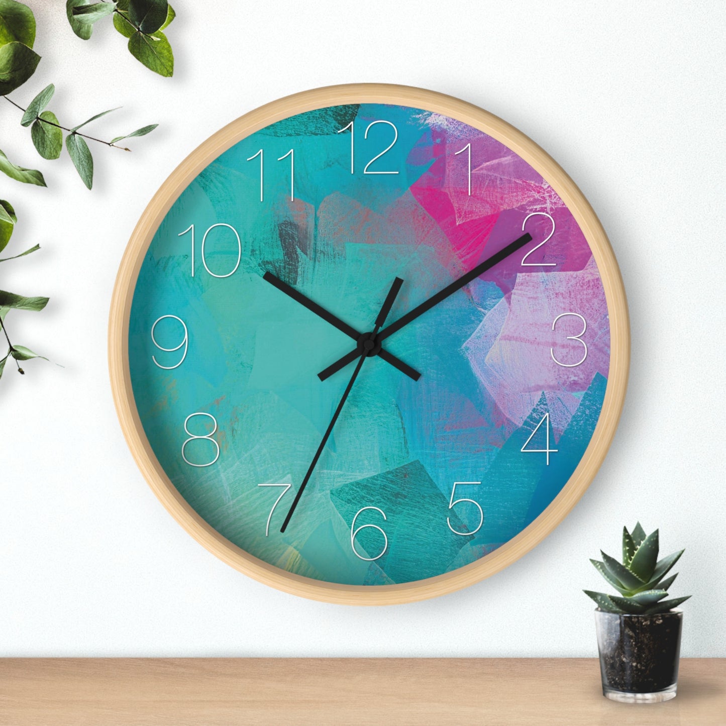 It's Raining Outside Wall Clock - vrmediadecor.vrmedia.com.au