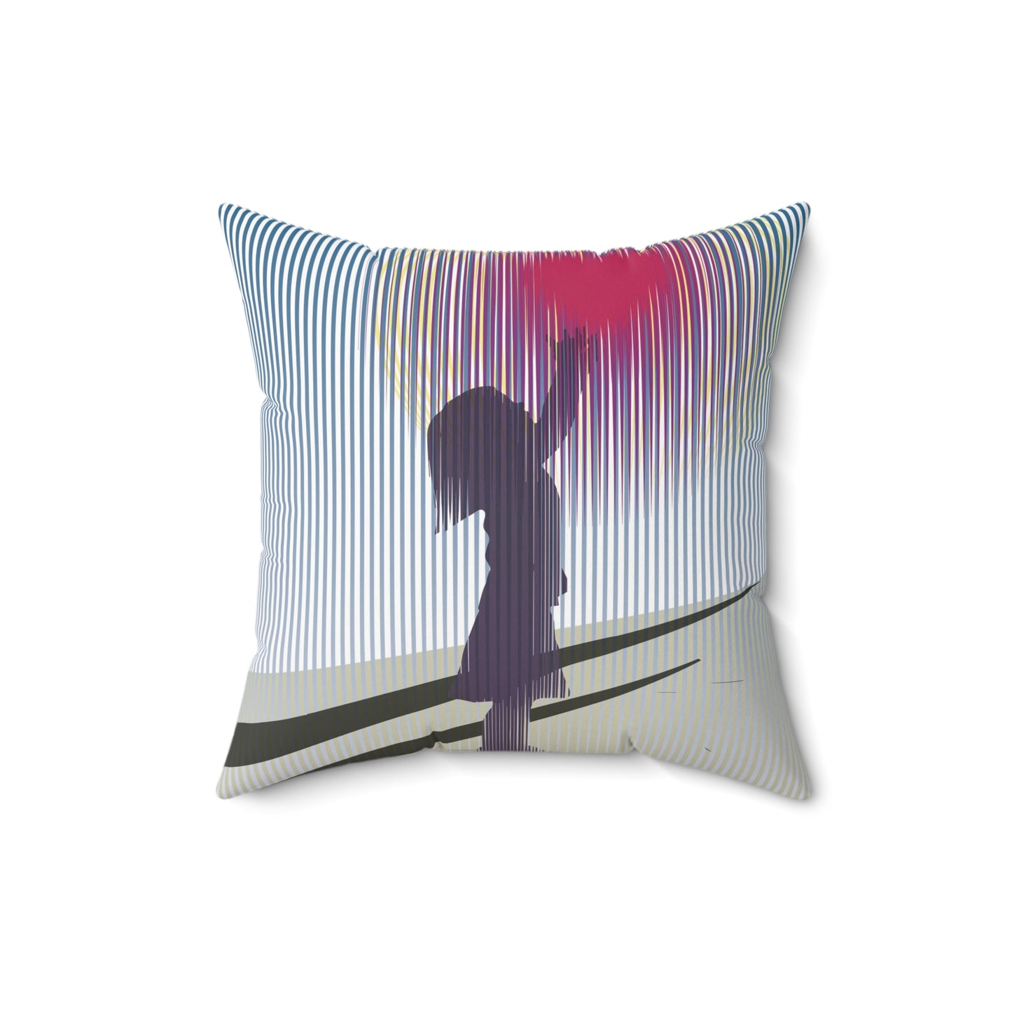 Reach Spun Polyester Square Pillow