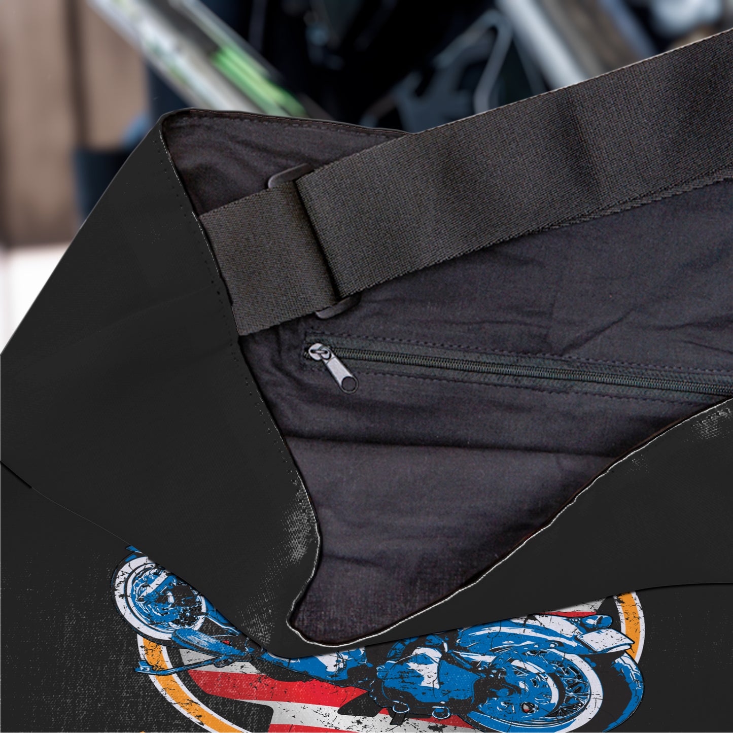 Road Trip Adjustable Tote Bag
