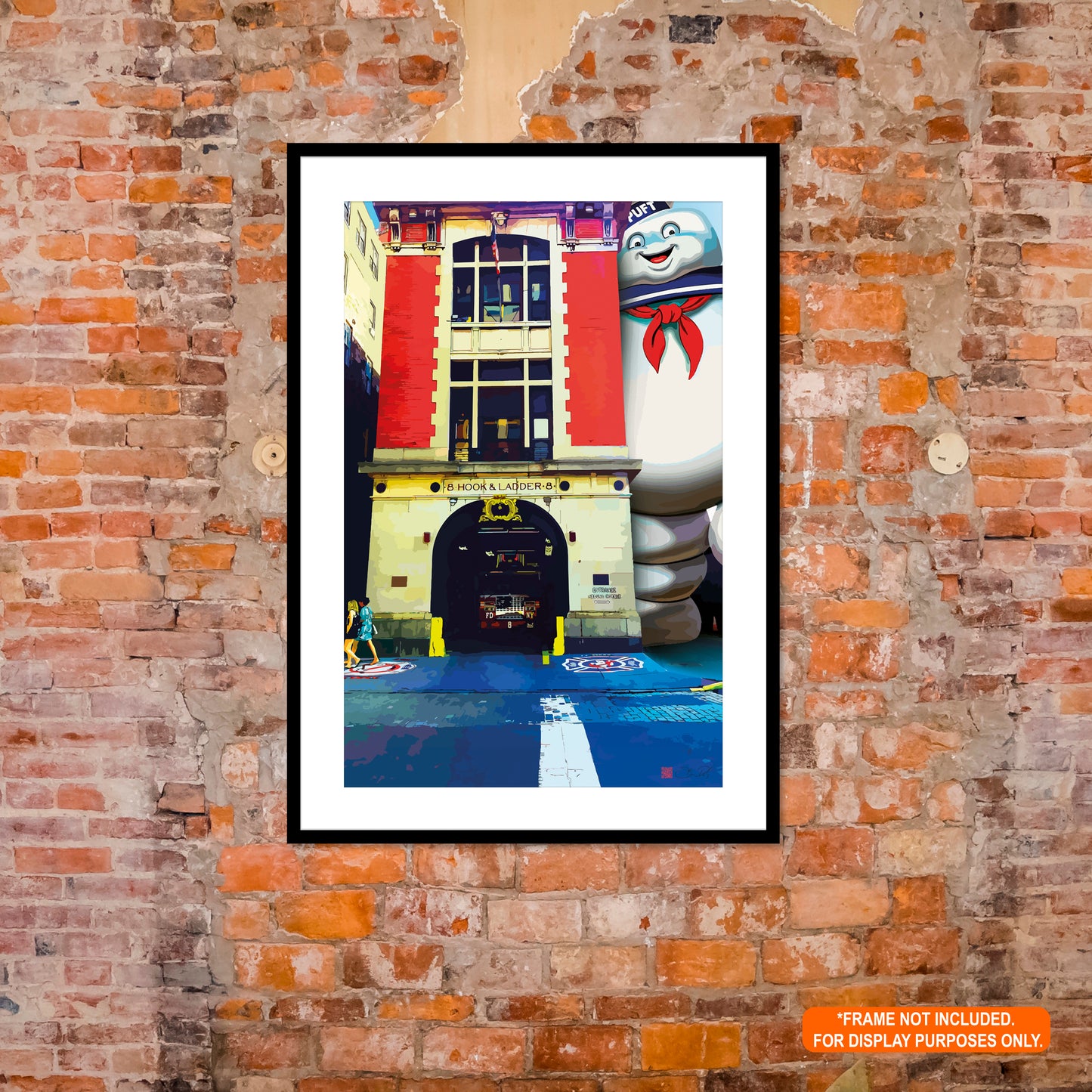 Hook & Ladder 8 - Pop Culture Rolled Poster