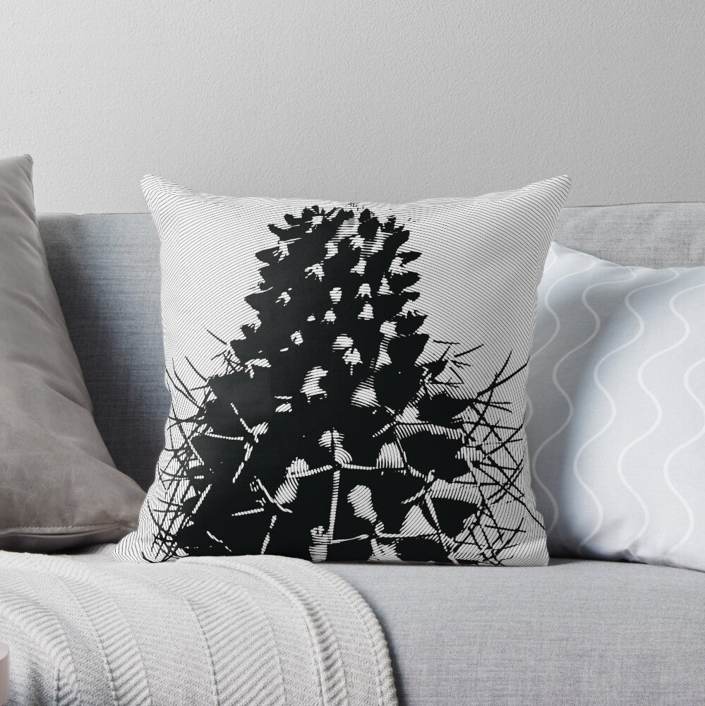 Darkside of Nature Spun Polyester Square Pillow