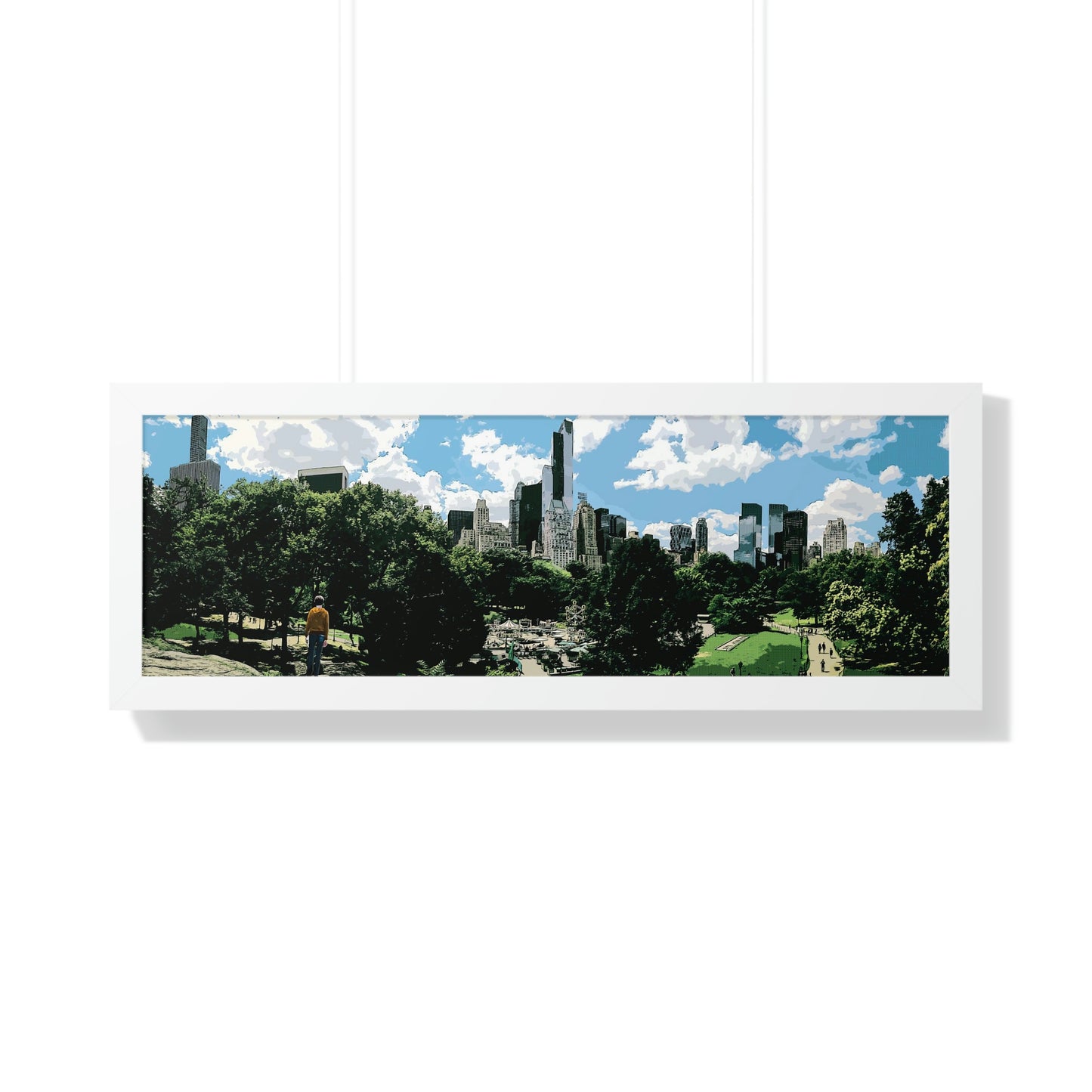 Explorer. Central Park New York United States Framed Horizontal PrintExplore Central Park in style with our "Explorer" framed horizontal print. Handmade with care, this unique and vibrant print captures the essence of a boy's imaginatPosterSteveRileyArt.comYork United States Framed Horizontal Print