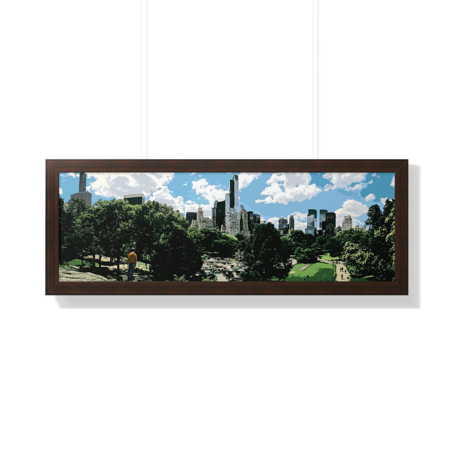 Explorer. Central Park New York United States Framed Horizontal PrintExplore Central Park in style with our "Explorer" framed horizontal print. Handmade with care, this unique and vibrant print captures the essence of a boy's imaginatPosterSteveRileyArt.comYork United States Framed Horizontal Print