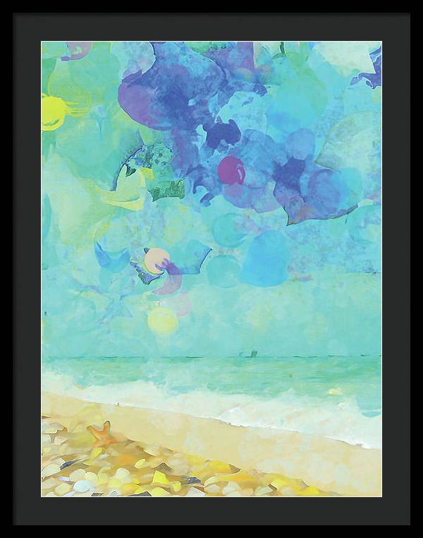 Beachcombing - Framed Print - vrmediadecor.vrmedia.com.au