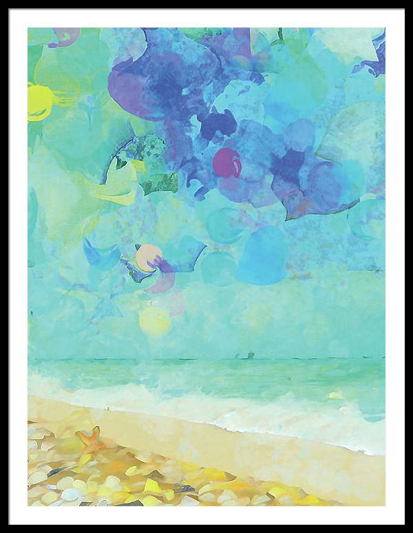Beachcombing - Framed Print - vrmediadecor.vrmedia.com.au