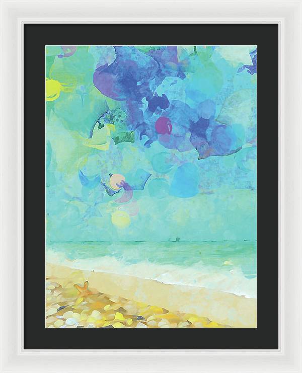 Beachcombing - Framed Print - vrmediadecor.vrmedia.com.au