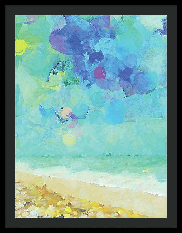 Beachcombing - Framed Print - vrmediadecor.vrmedia.com.au