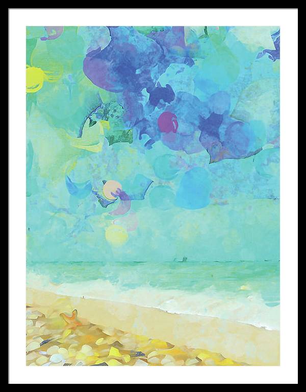 Beachcombing - Framed Print - vrmediadecor.vrmedia.com.au