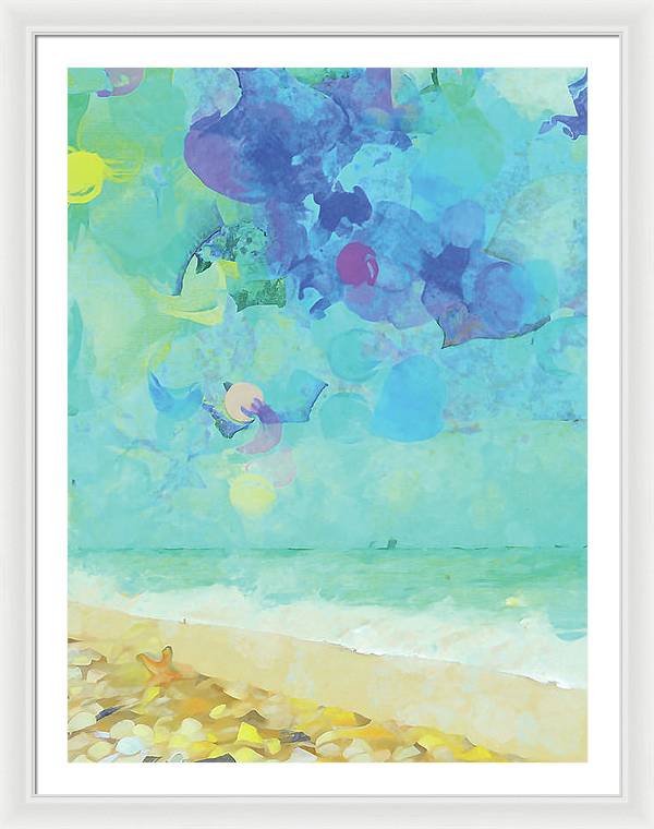 Beachcombing - Framed Print - vrmediadecor.vrmedia.com.au