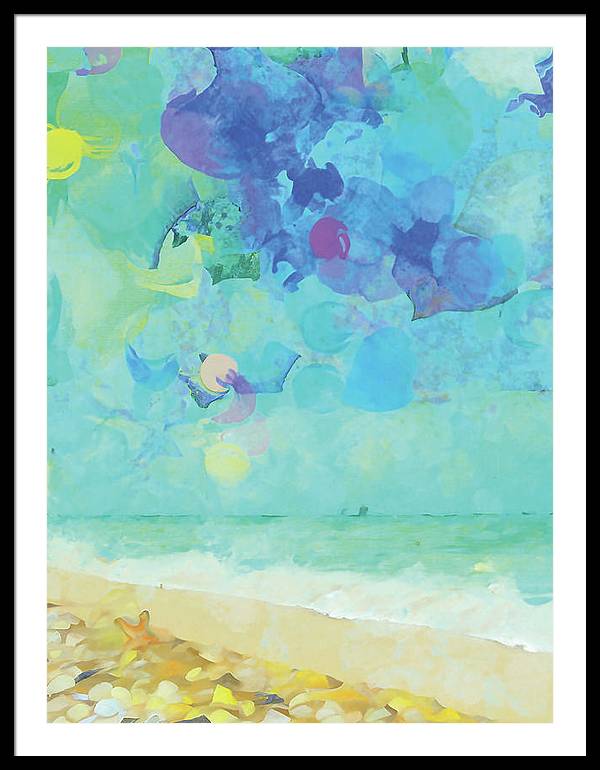 Beachcombing - Framed Print - vrmediadecor.vrmedia.com.au