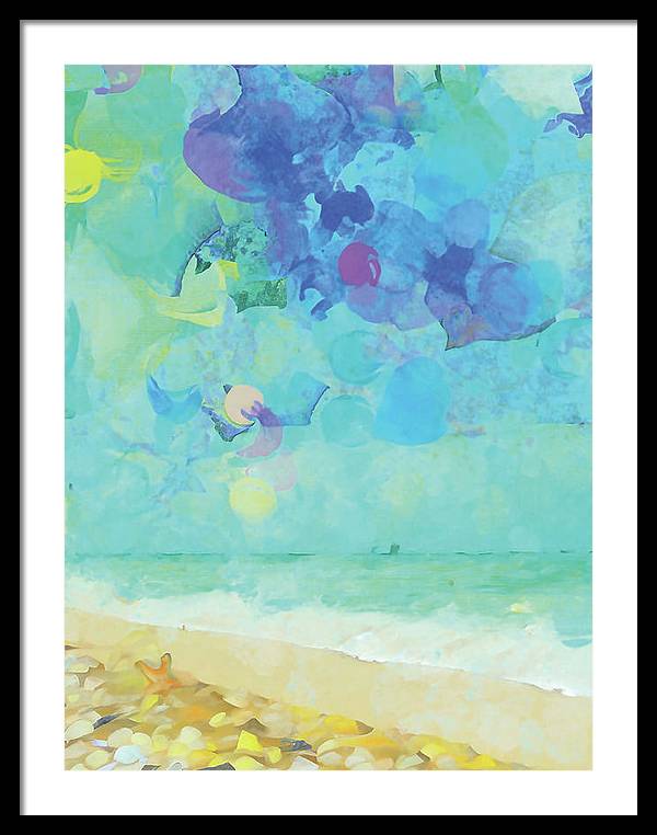 Beachcombing - Framed Print - vrmediadecor.vrmedia.com.au