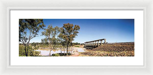 EJ Beardmore Dam Qld - Framed Print - vrmediadecor.vrmedia.com.au
