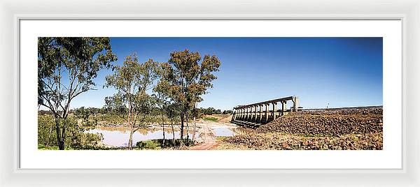 EJ Beardmore Dam Qld - Framed Print - vrmediadecor.vrmedia.com.au