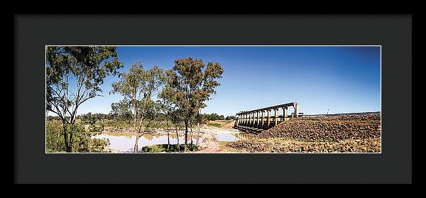 EJ Beardmore Dam Qld - Framed Print - vrmediadecor.vrmedia.com.au