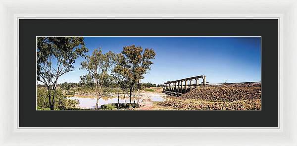 EJ Beardmore Dam Qld - Framed Print - vrmediadecor.vrmedia.com.au