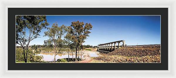 EJ Beardmore Dam Qld - Framed Print - vrmediadecor.vrmedia.com.au