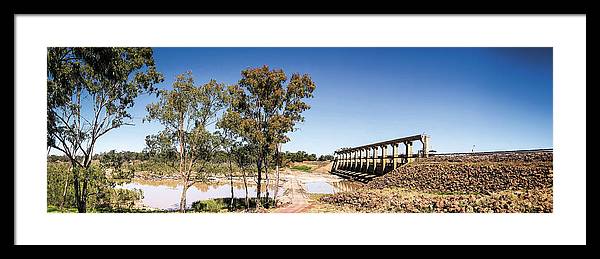 EJ Beardmore Dam Qld - Framed Print - vrmediadecor.vrmedia.com.au