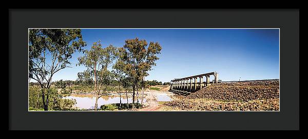 EJ Beardmore Dam Qld - Framed Print - vrmediadecor.vrmedia.com.au