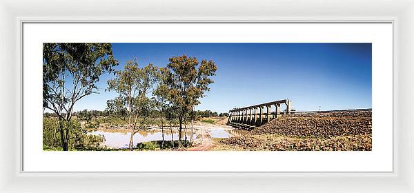 EJ Beardmore Dam Qld - Framed Print - vrmediadecor.vrmedia.com.au