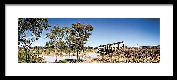 EJ Beardmore Dam Qld - Framed Print - vrmediadecor.vrmedia.com.au