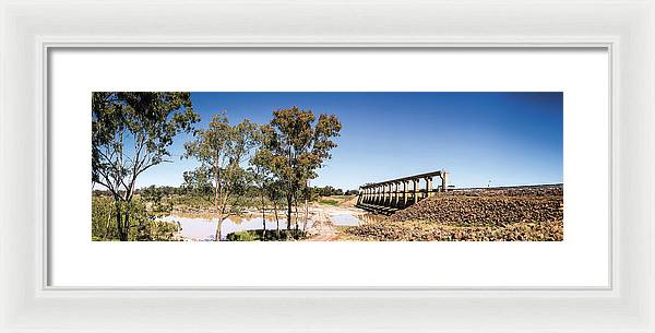 EJ Beardmore Dam Qld - Framed Print - vrmediadecor.vrmedia.com.au