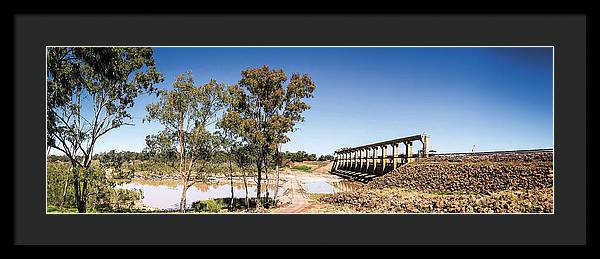 EJ Beardmore Dam Qld - Framed Print - vrmediadecor.vrmedia.com.au