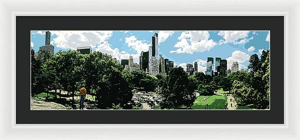 Explorer. Central Park - Framed Print - vrmediadecor.vrmedia.com.au