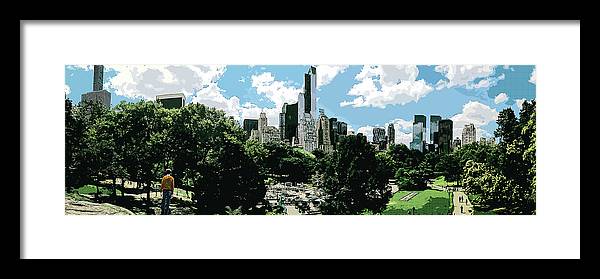 Explorer. Central Park - Framed Print - vrmediadecor.vrmedia.com.au