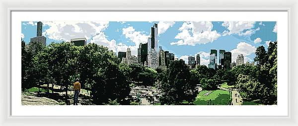 Explorer. Central Park - Framed Print - vrmediadecor.vrmedia.com.au
