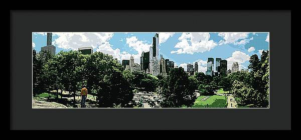 Explorer. Central Park - Framed Print - vrmediadecor.vrmedia.com.au