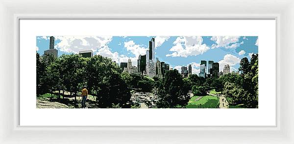 Explorer. Central Park - Framed Print - vrmediadecor.vrmedia.com.au