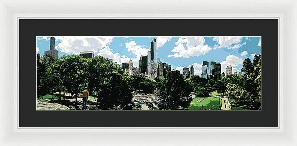 Explorer. Central Park - Framed Print - vrmediadecor.vrmedia.com.au