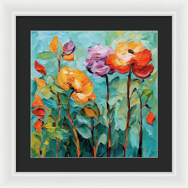 How does your garden grow? - Framed Print - vrmediadecor.vrmedia.com.au